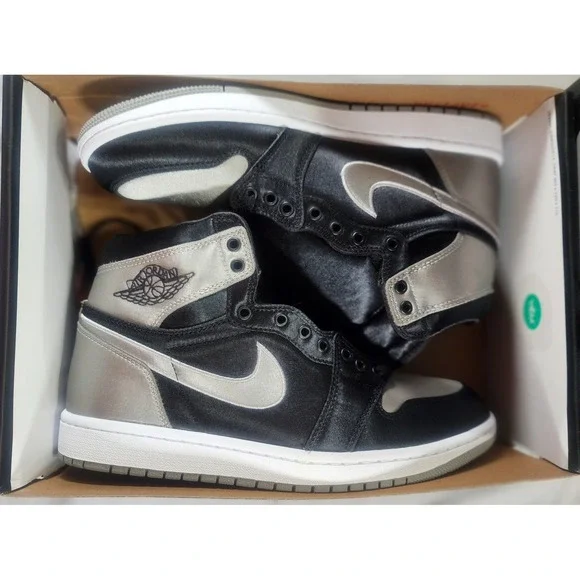 Nike Air Jordan 1 Retro High OG "Satin Shadow" Women's 9.5 Men's 8 FD4810-010 - Picture 2 of 9
